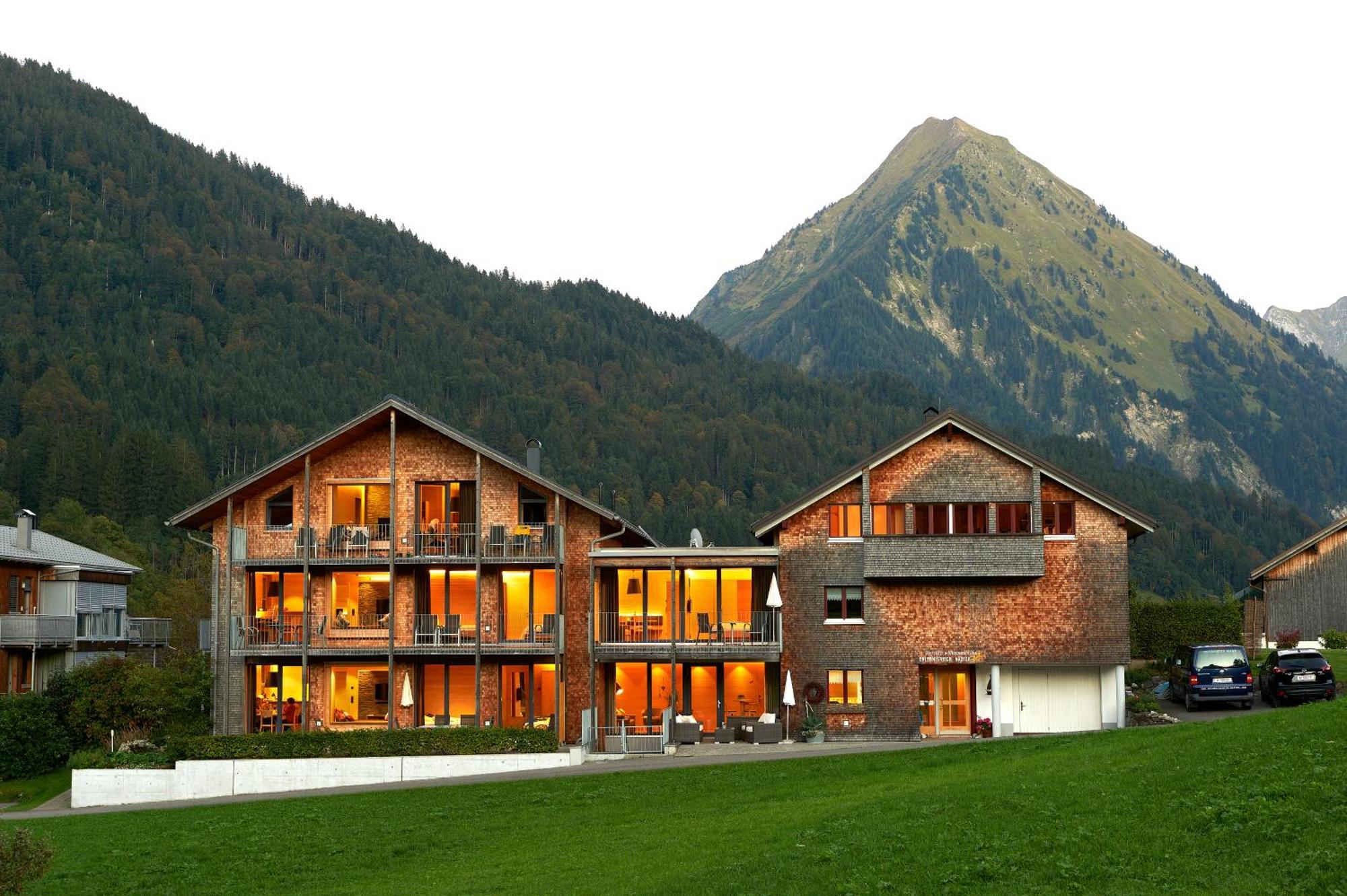 N Apartments Hotel Schoppernau Exteriör bild