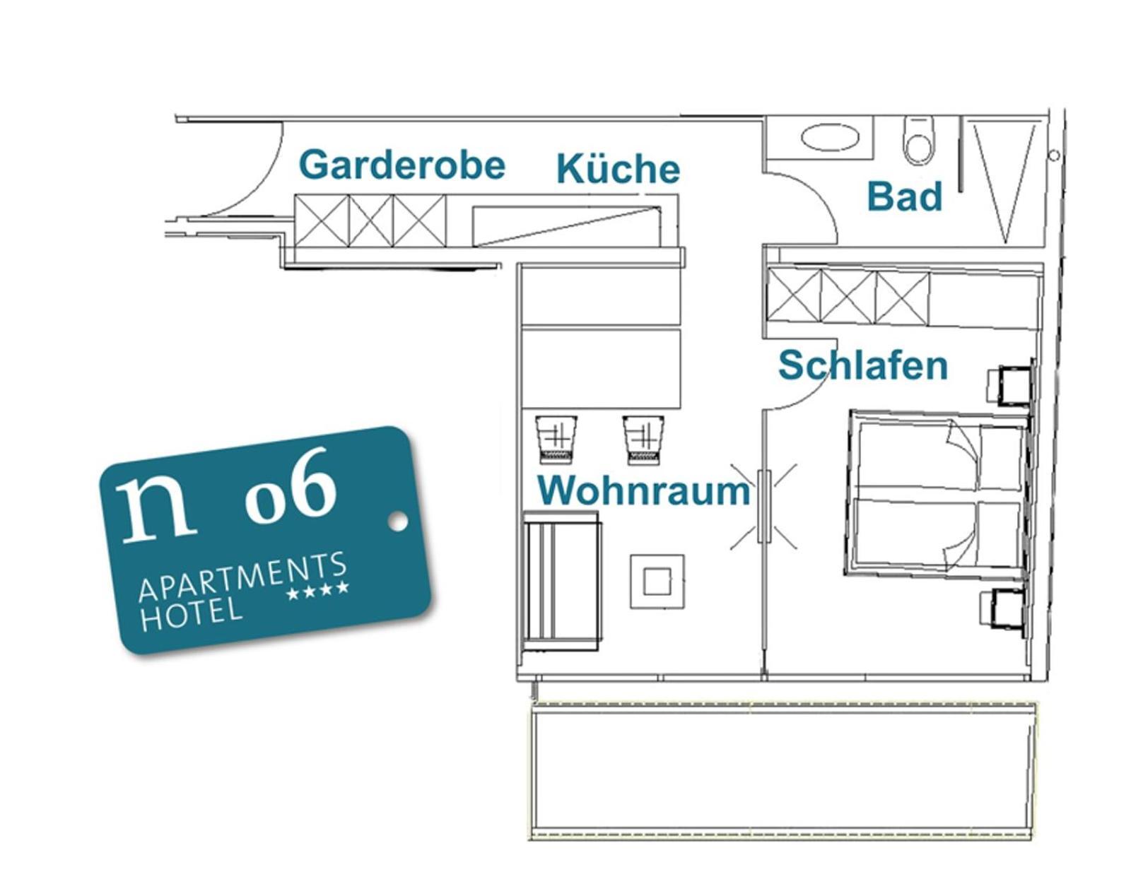 N Apartments Hotel Schoppernau Rum bild